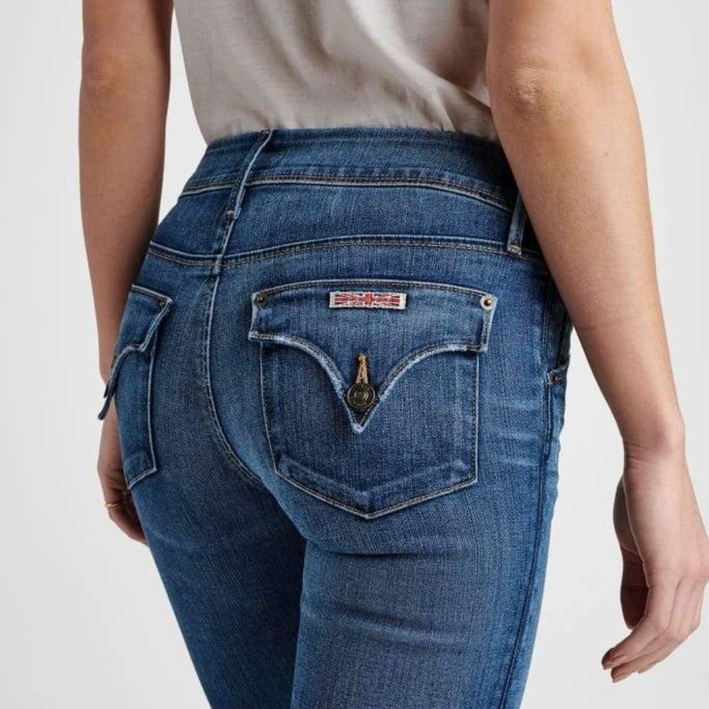 Hudson Collin Flap Skinny Jeans sz 25